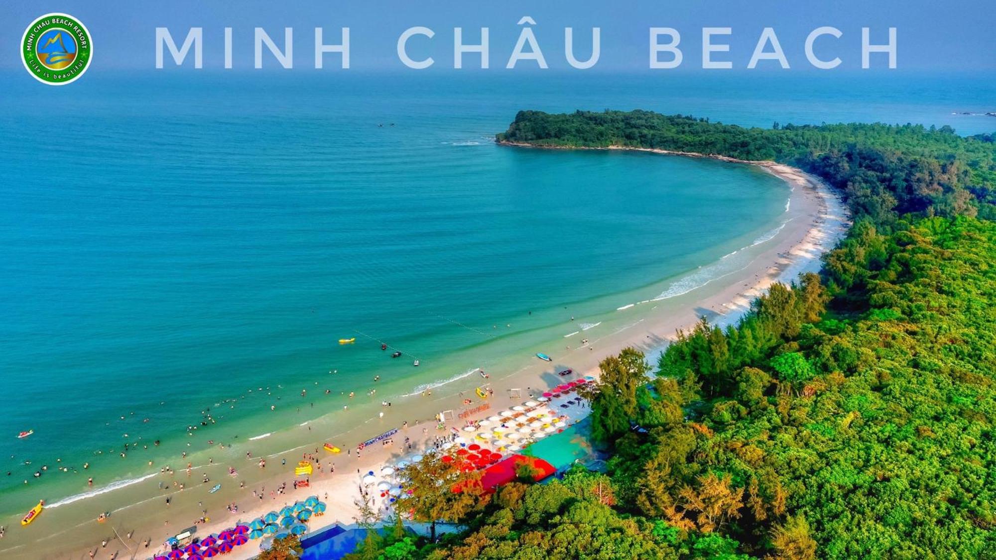 Minh Chau Beach Resort Куангнинь Экстерьер фото